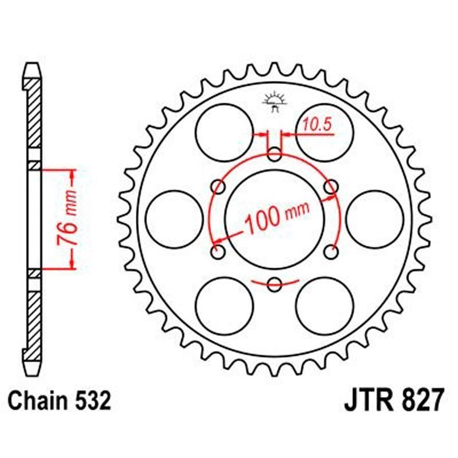 PLATO CORONA JT 827 52T  532