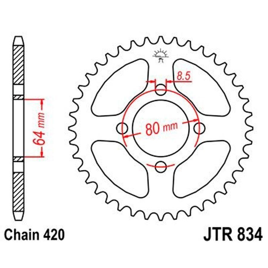 PLATO CORONA JT 834 37T  420