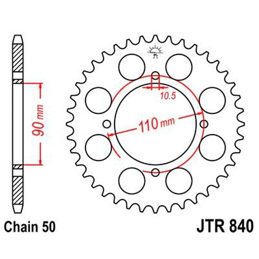 PLATO CORONA JT 840 38T  530