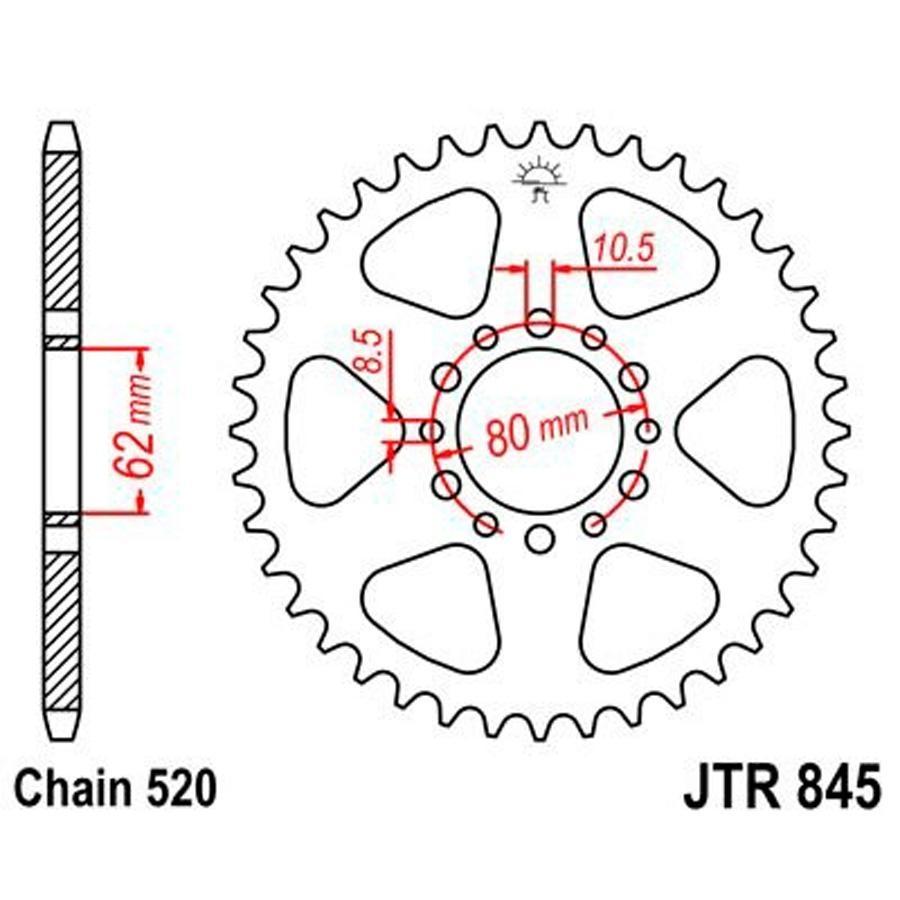 PLATO CORONA JT 845 43T  520