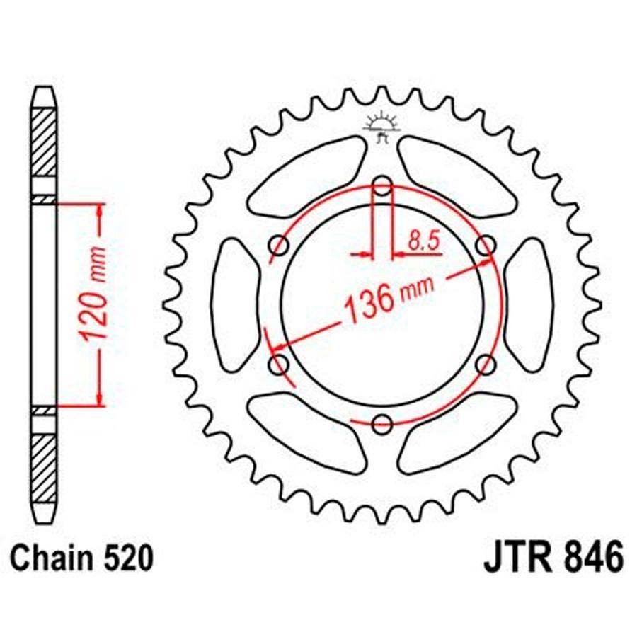 PLATO CORONA JT 846 39T  520