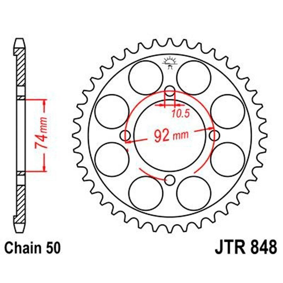 PLATO CORONA JT 848 37T  530