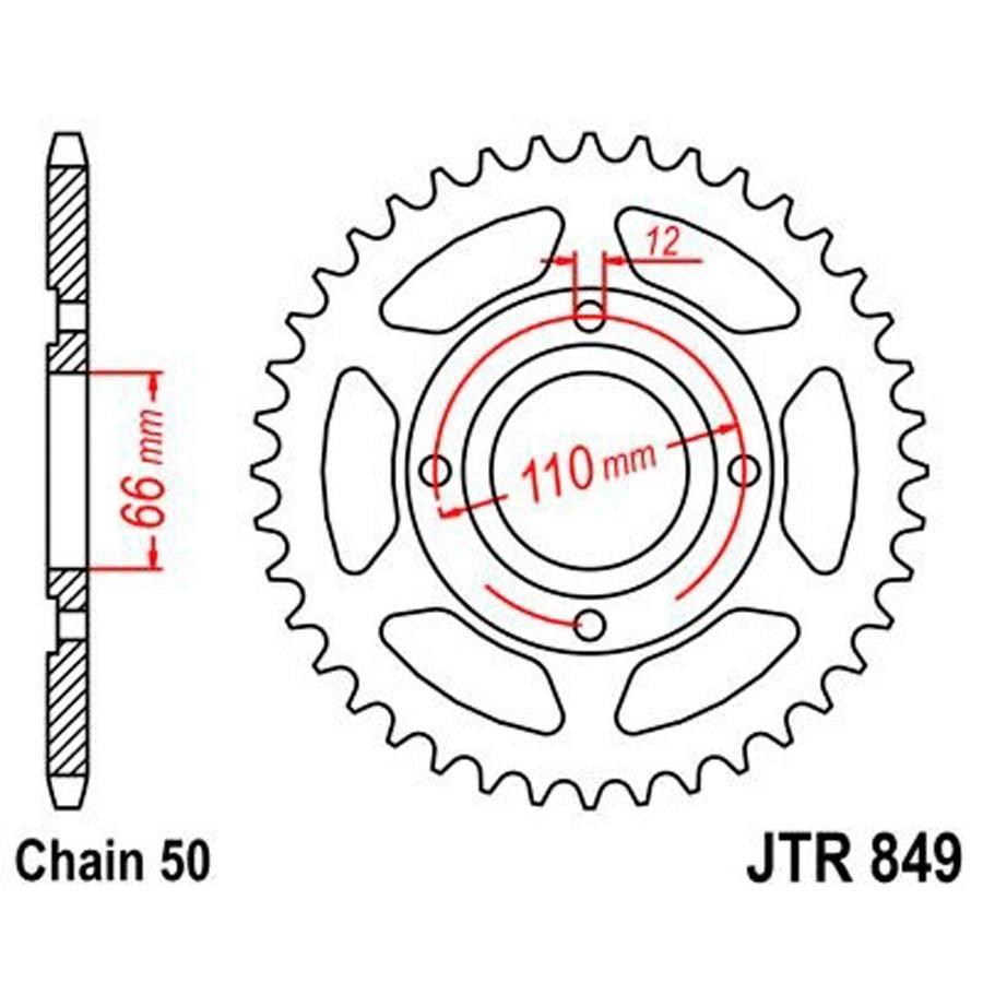 PLATO CORONA JT 849 38T  530