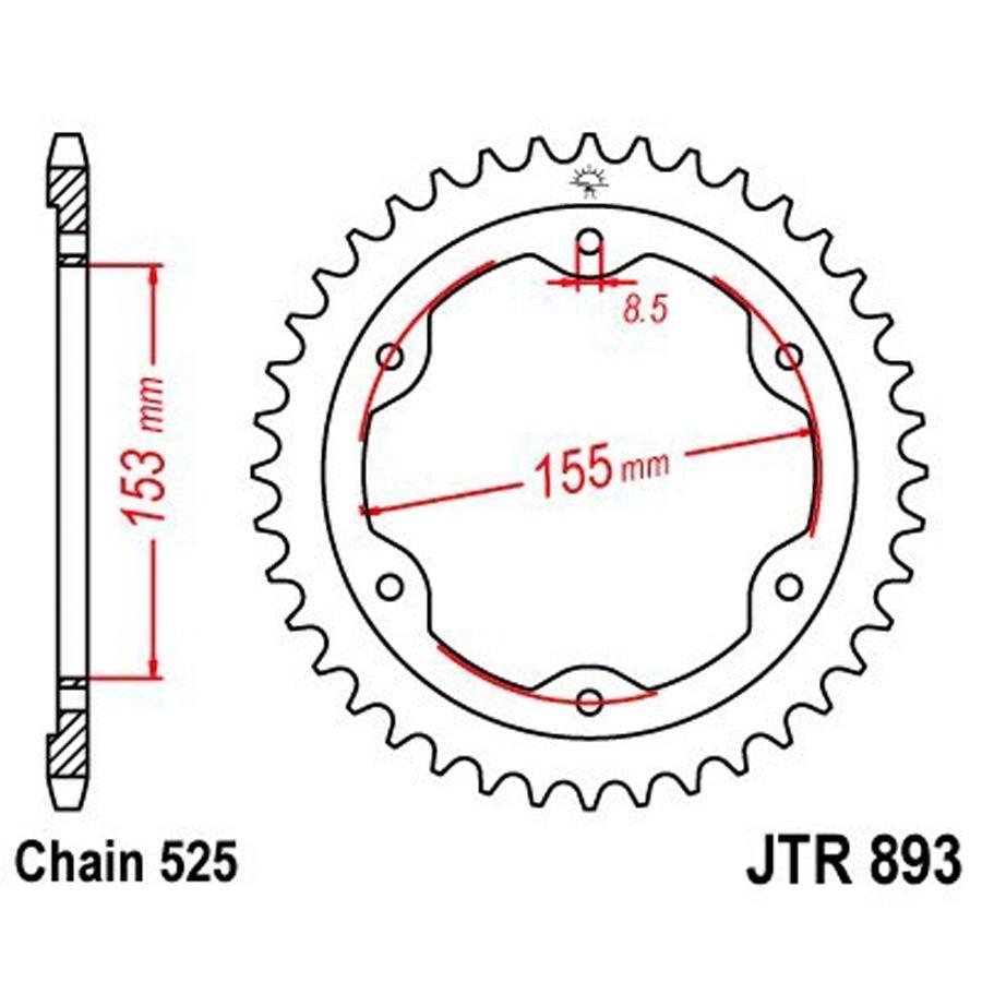 PLATO CORONA JT 893 38T