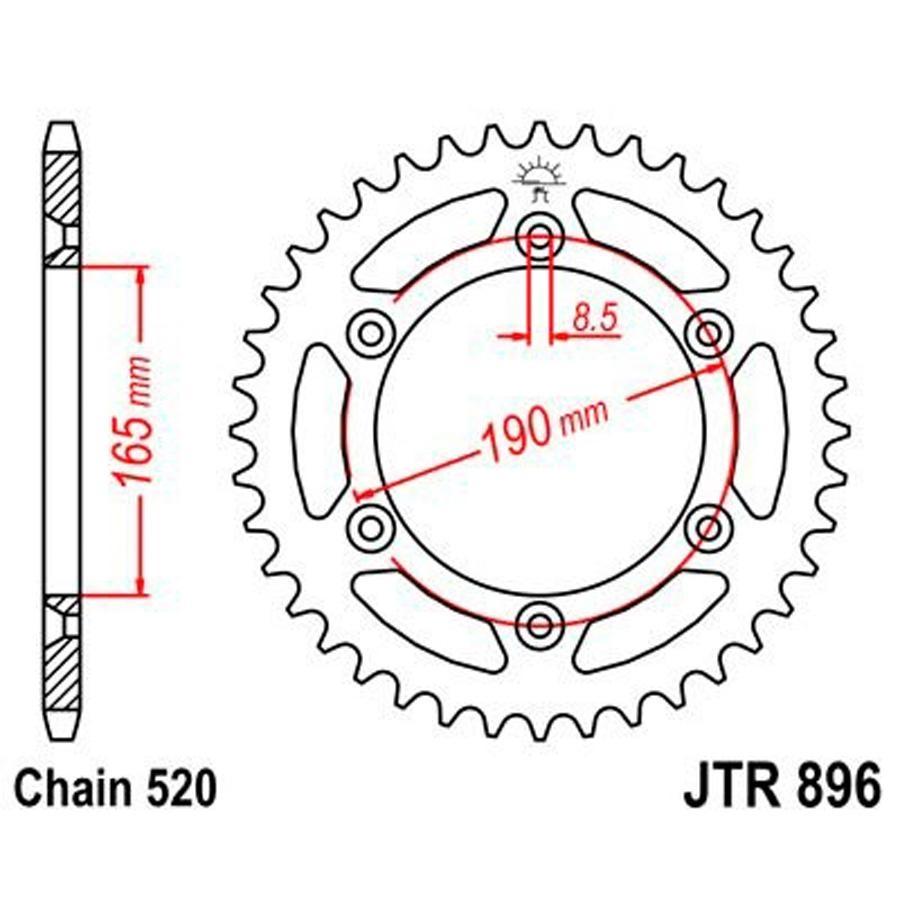 PLATO CORONA JT 896 52T  520