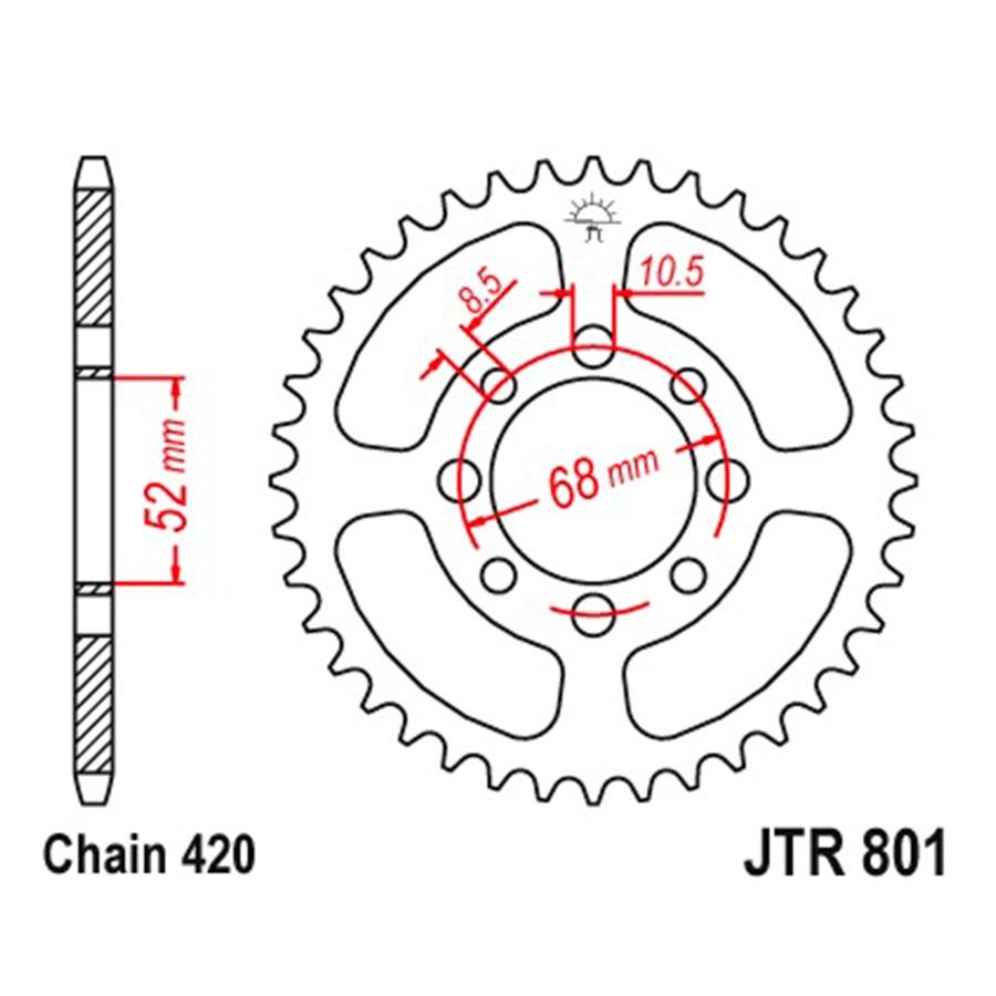 PLATO CORONA JT 801 30T