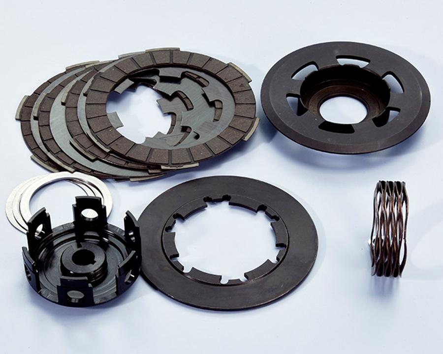 KIT EMBR.VESPA 50/125 RESORTE WAVE 4 DISCOS EV