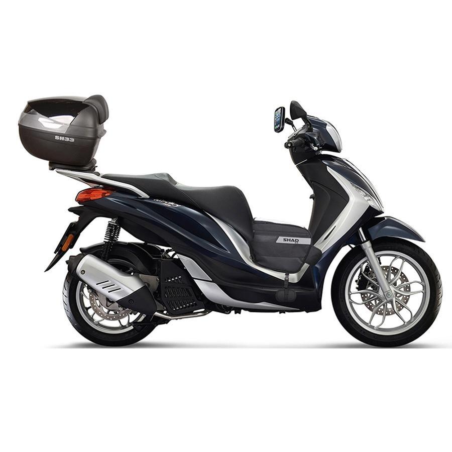 SOPORTE MALETA TRASERA TOP MASTER SHAD PIAGGIO MEDLY  125  16'  V0MD16ST