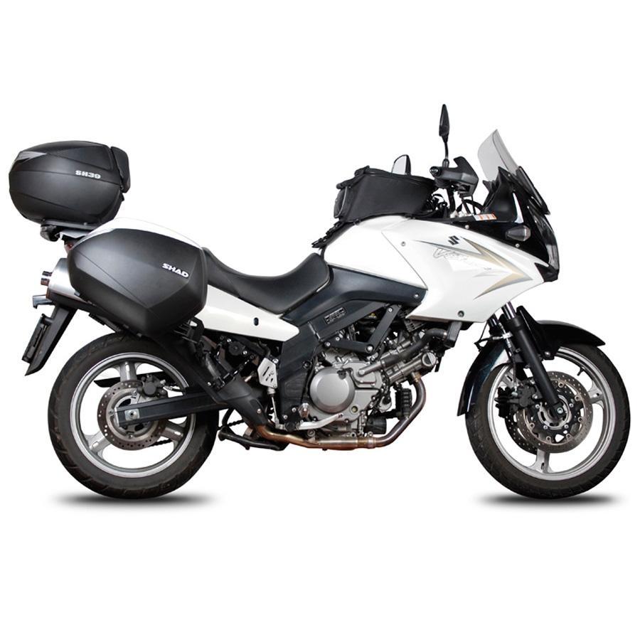 HERRAJES MALETA LATERAL SHAD 3P SYSTEM SUZUKI V-STROM 650  04'       S0VS62IF