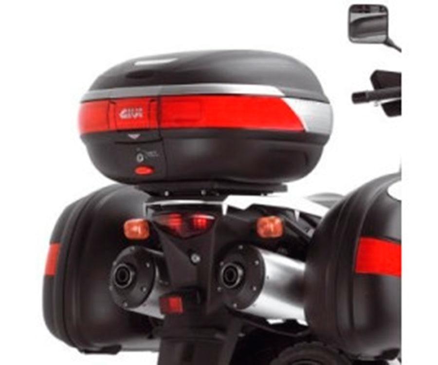 SOPORTE MALETA TRASERA GIVI TOP MK C/E251 SUZUK-KAWA.DLV-STR-KLV.650-750-1000.     E528
