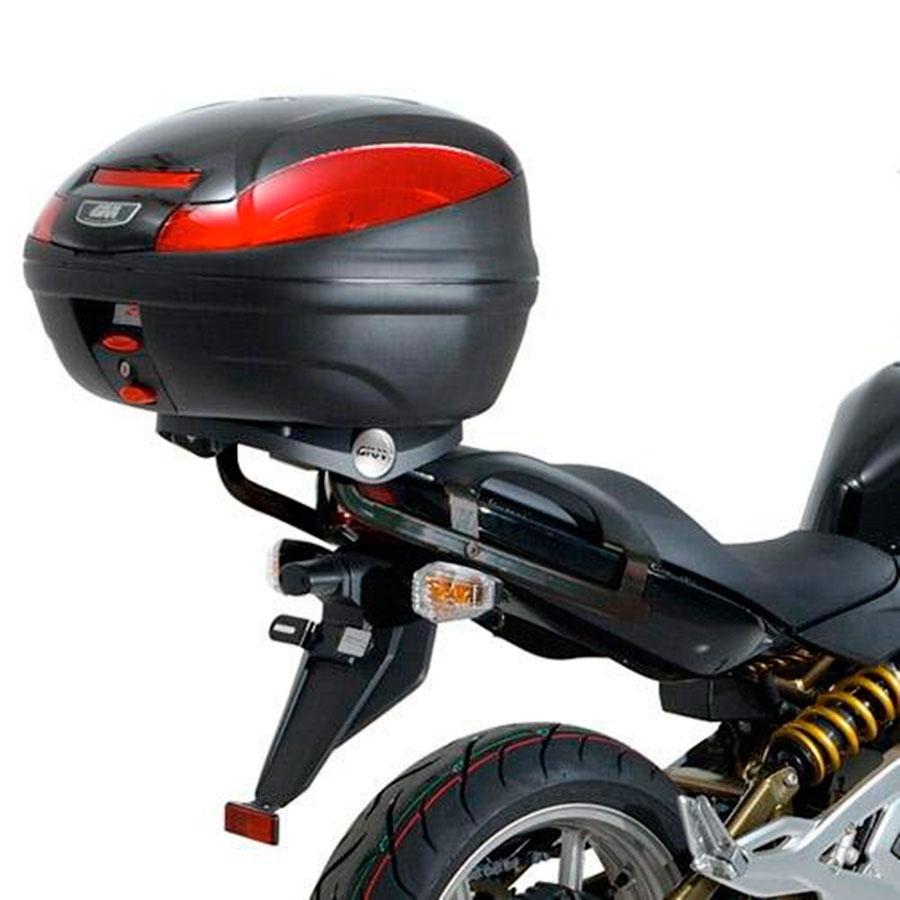 SOPORTE PORTAMALETAS LATERAL GIVIES MONORACK P/M5M-M6M KAWASAKI.ER 6N-F.650.05 08   445FZ
