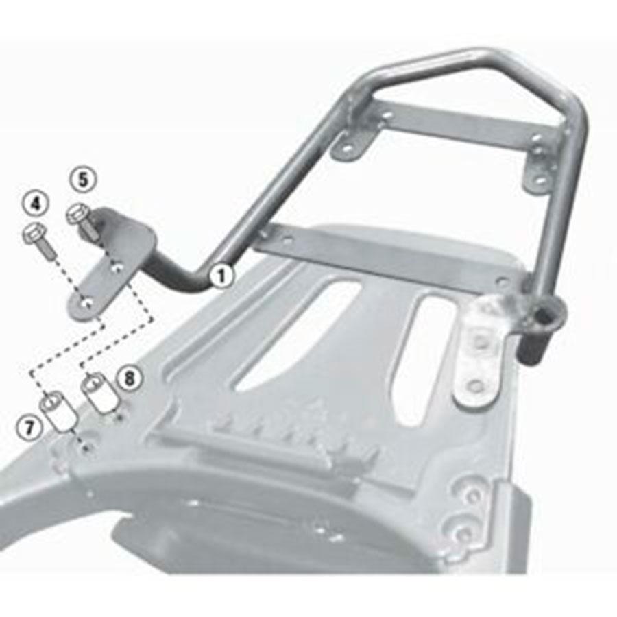SOPORTE MALETA GIVI KIMKO G-DINK 125/300  2012   SR6101