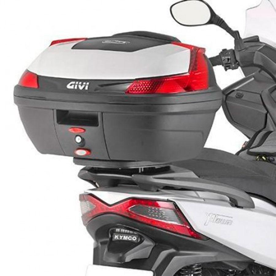 SOPORTE MALETA TRASERA GIVI KIMKO DOWNTOWN 125-300 16?     SR6108