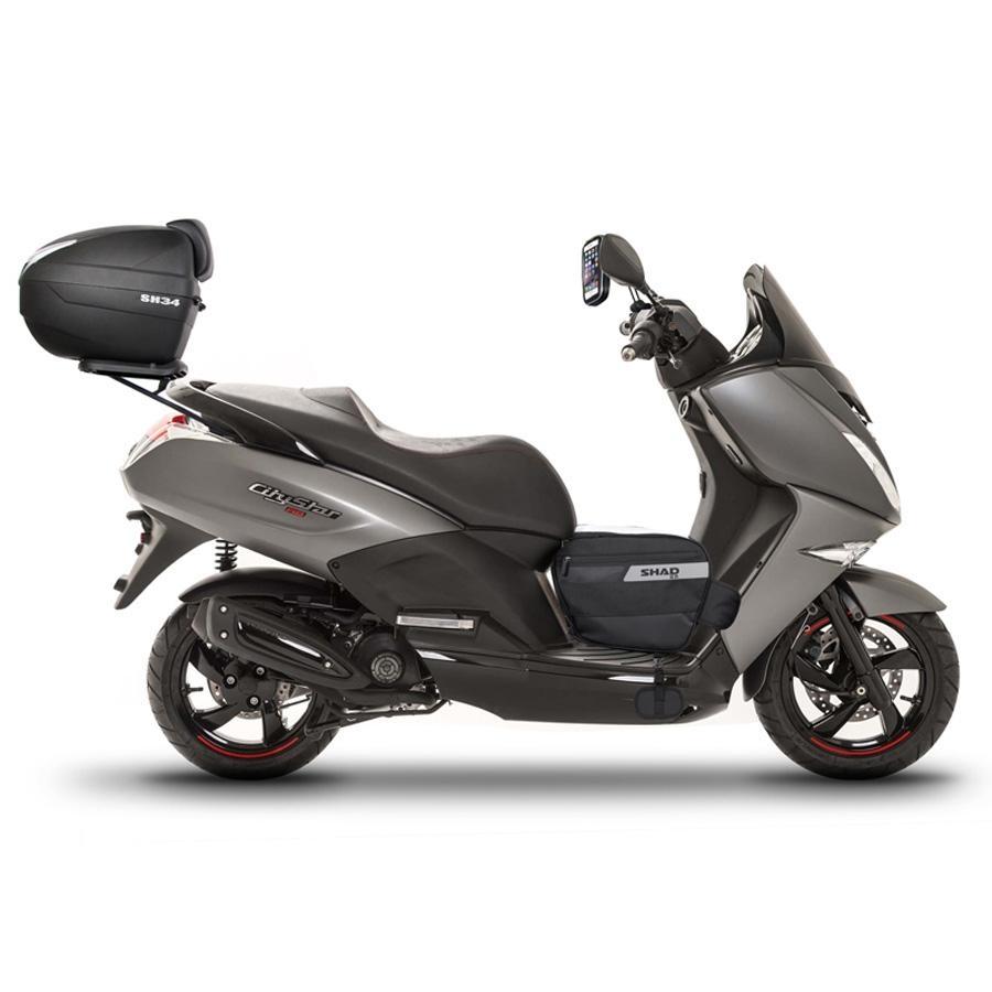 SOPORTE MALETA TRASERA TOP MASTER SHAD PEUGEOT CITY STAR 125i/200i 12-16