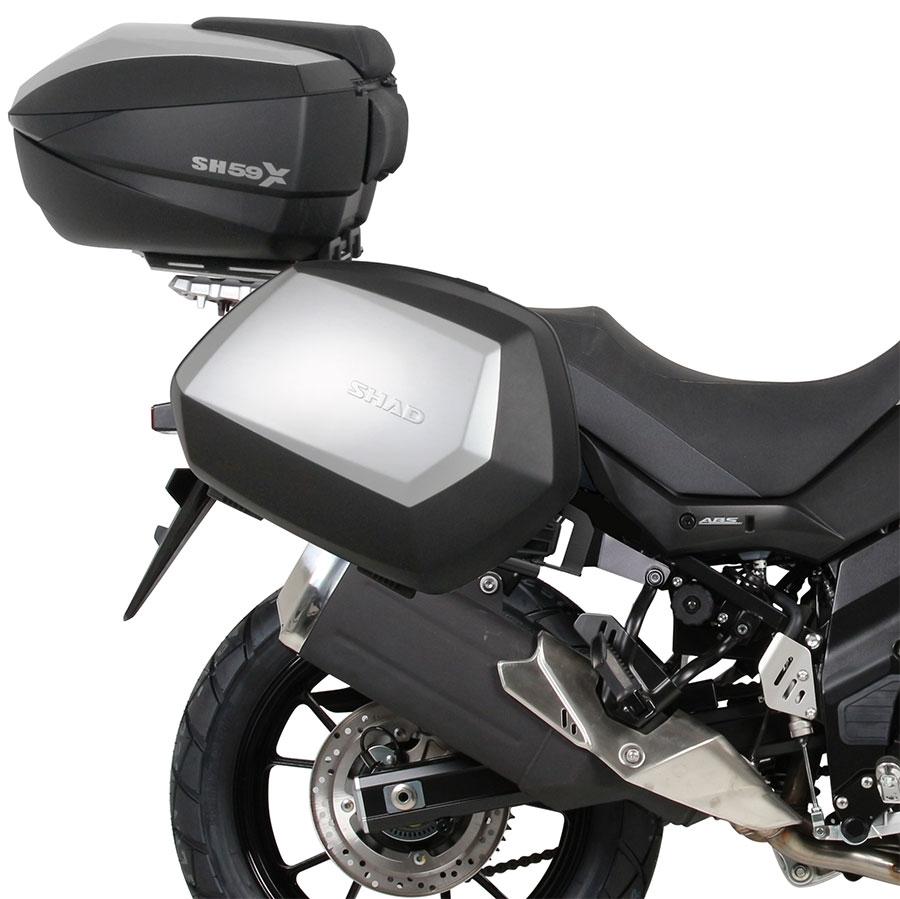 HERRAJES MANETA LATERAL SHAD 4P SYSTEM SUZUKI V-STROM 650 '17'19