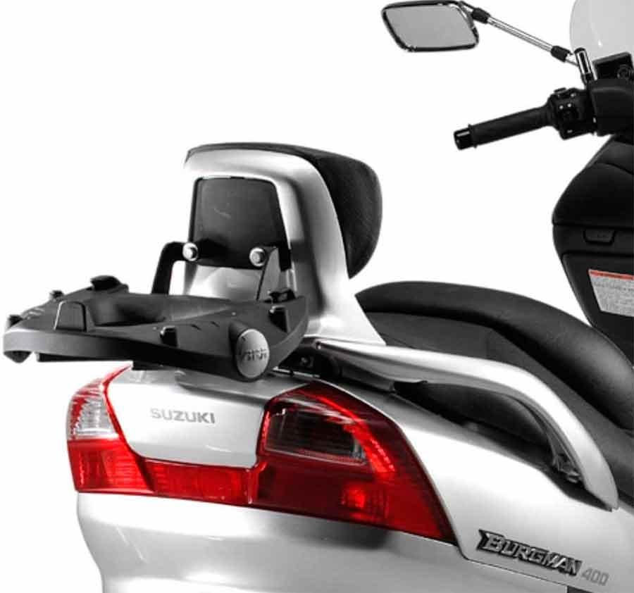 SOPORTE MALETA TRASERA GIVI TOP MK C/M5 SUZUKI.AN BURGAM.250-400.03 06     SR115