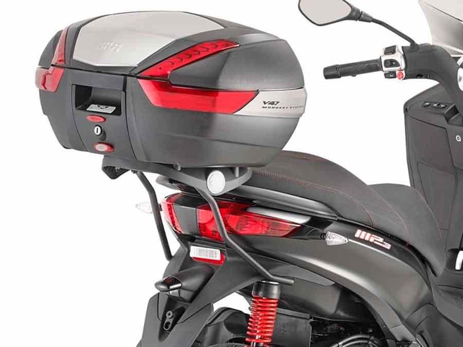 SOPORTE MALETA TRASERA GIVI TOP MK C/M5 PIAGGIO.MP3 YOURBAN.125-300.11     SR5600