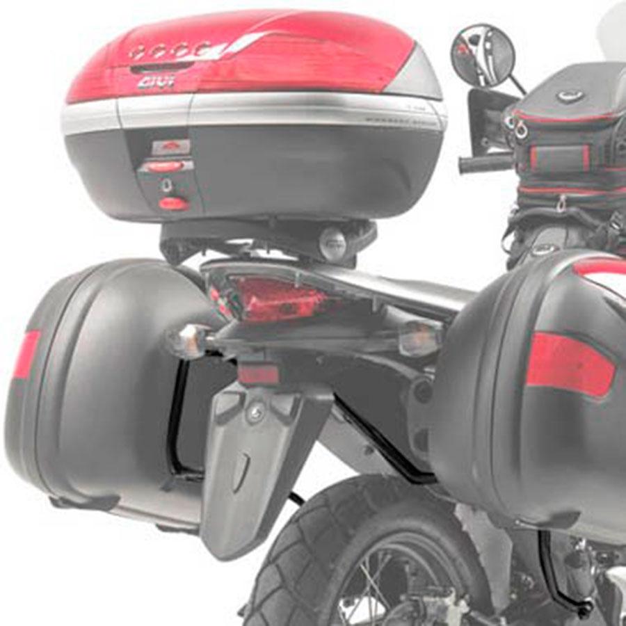 SOPORTE PORTAMALETAS LATERAL GIVI MK HONDA.XLV.TRANSALP.700.08 12   PL203