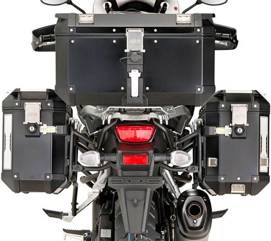 SOPORTE PORTAMALETAS LATERAL GIVI CAMSIDE18SUZUKI.DLV.STROM.1000.14   PL3105CAM