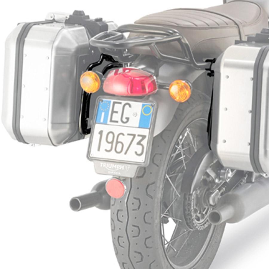 SOPORTE PORTAMALETAS LATERAL GIVI MK TRIUMPH.BONNEVILLE.T120/100.16/17   PL6410