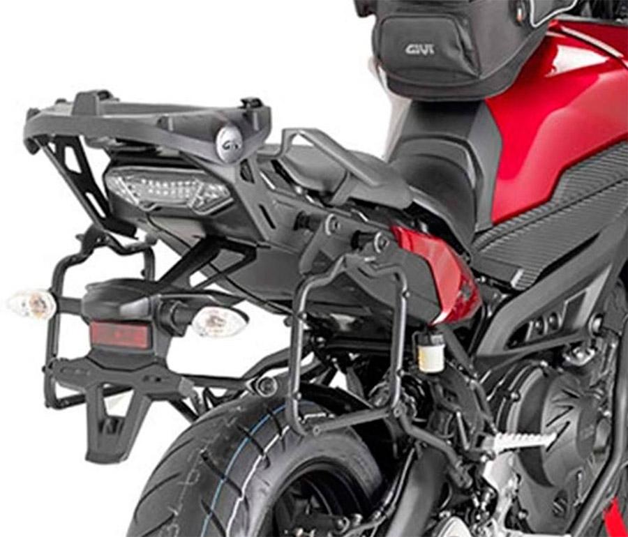 SOPORTE PORTAMALETAS LATERAL GIVI F/RAPIDAYAMAHA.MT-09.TRACER.15   PLR2122