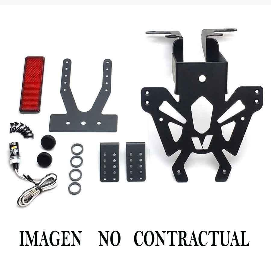 PORTAMATRICULAS V-PARTS HONDA CB650F NEGRO  C8-SPH024   445339
