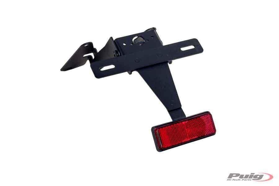 PORTAMATRICULAS PUIG SUZUKI GSXR6/750 06-07' C/NEGRO REGULABL 4075N