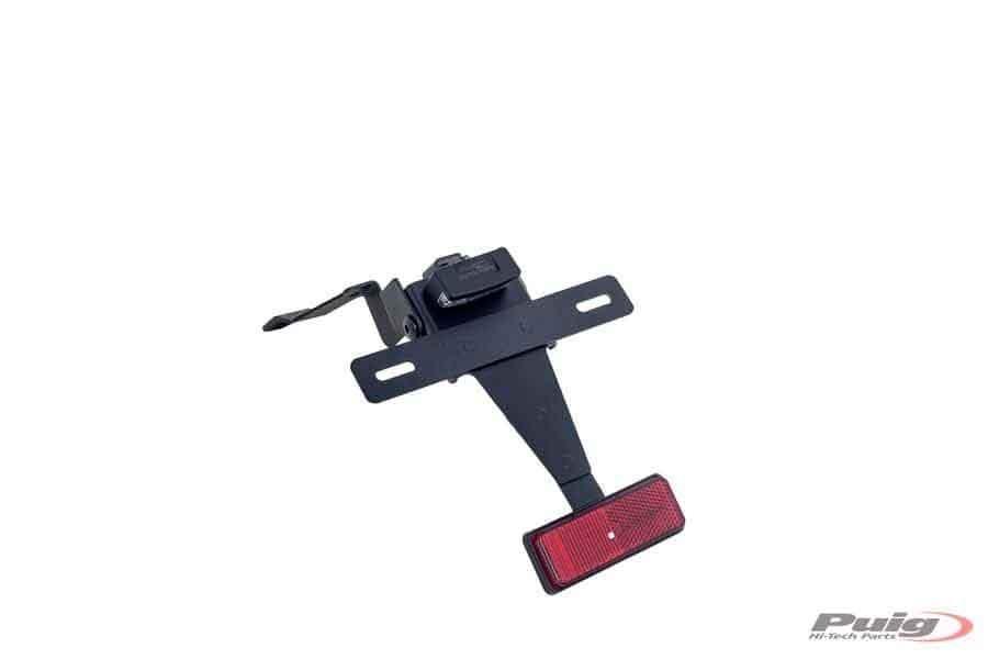 PORTAMATRICULAS PUIG GSXR6/750 11-17' C/NEGRO REGULABLE 5733N