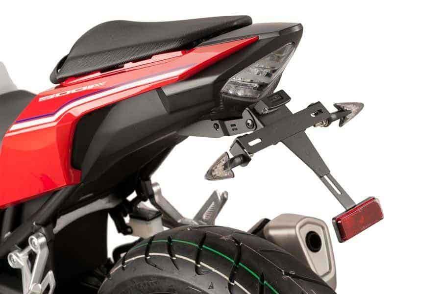 PORTAMATRICULAS PUIG HONDA CB500F/CBR500R 16'-18' C/NEG 8722N