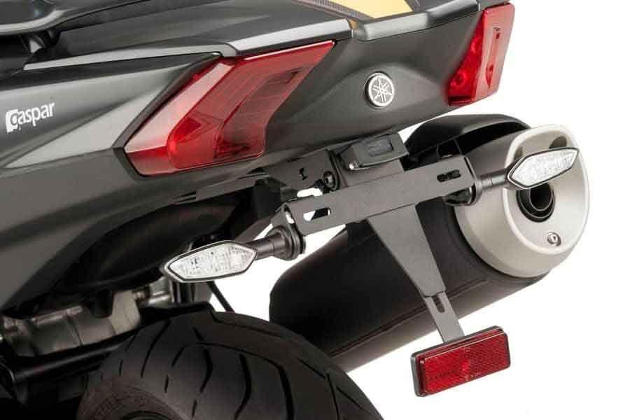 PORTAMATRICULAS PUIG YAMAHA TMAX/DX/SX 17-18' C/NEGRO 9468N