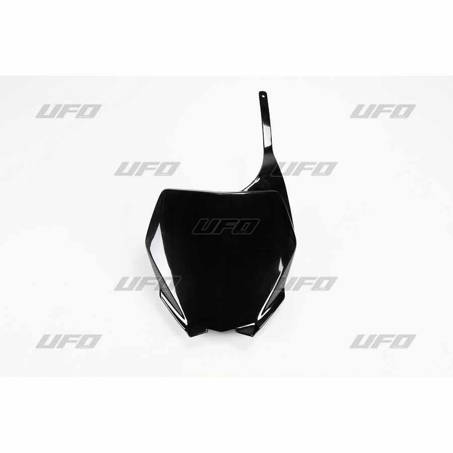 PORTANUMEROS DELANTERO UFO YZ 125-250 2006-2016 NEGRO YA03880-001   48513