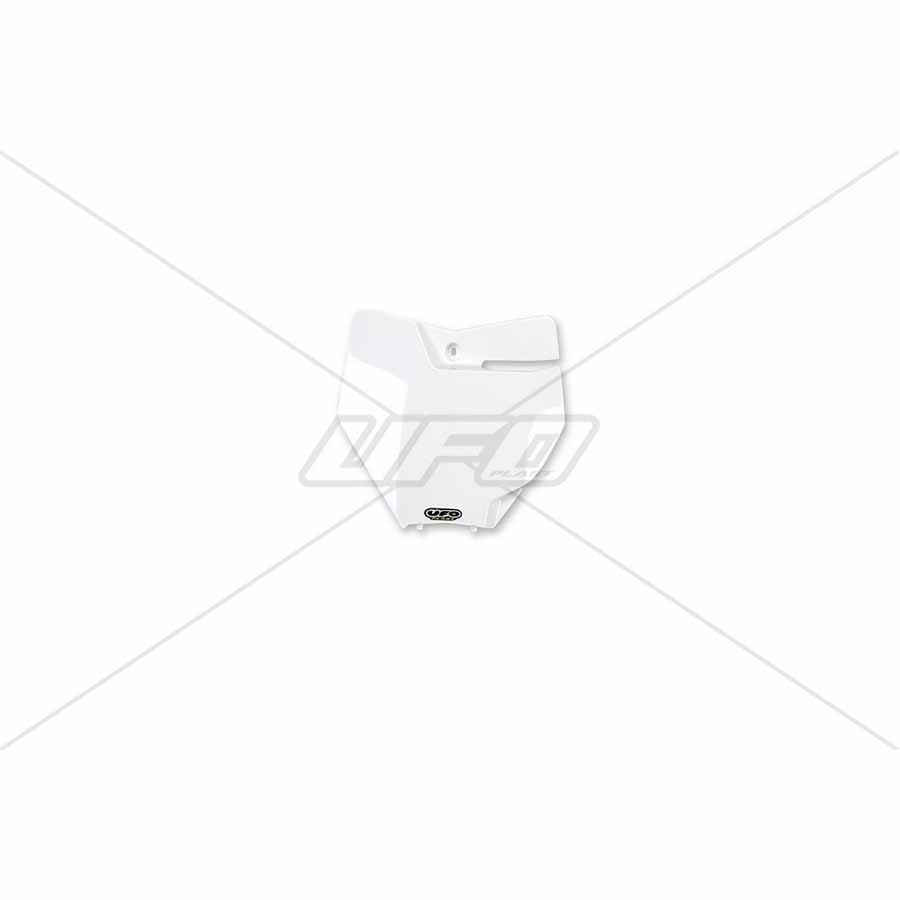 PORTANUMEROS DELANTERO UFO KTM BLANCO KT04063-047   59038