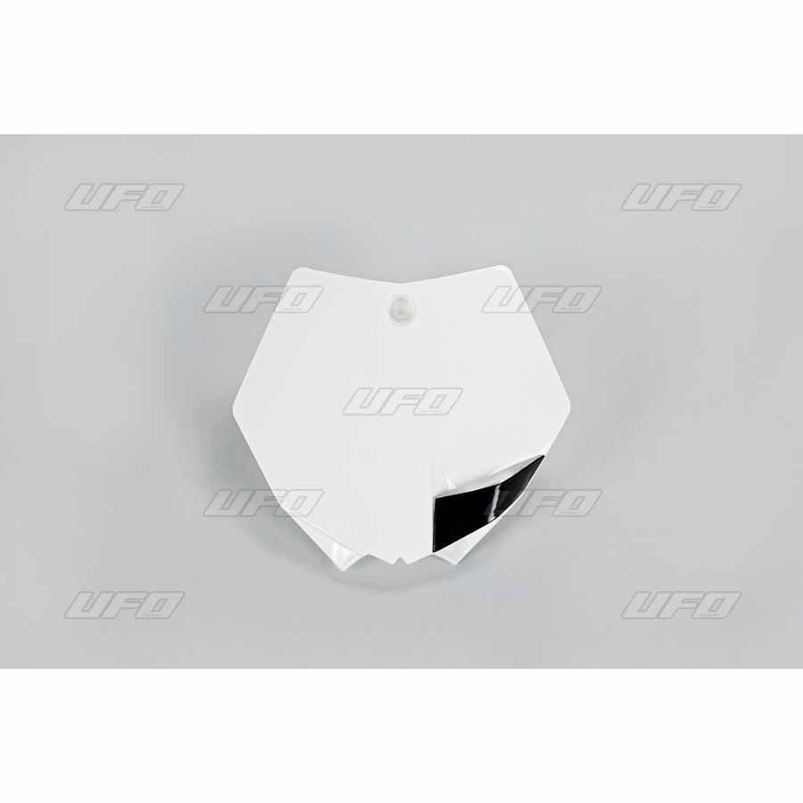 PORTANUMEROS DELANTERO UFO KTM BLANCO KT04041-047   89659