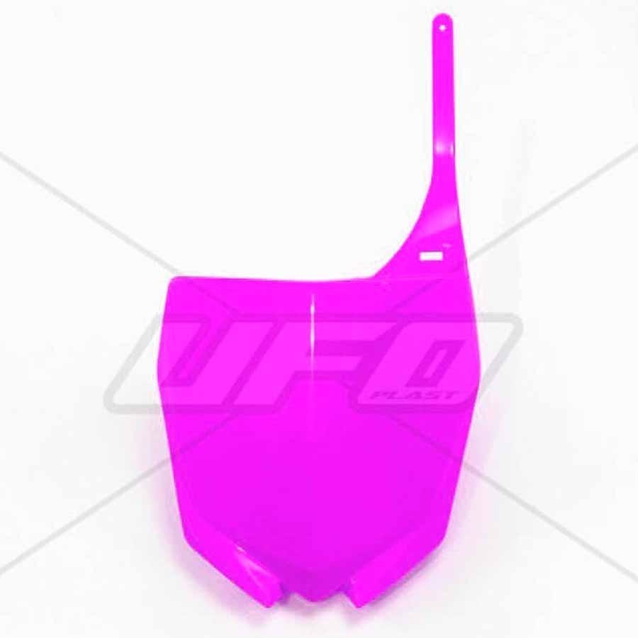 PORTANUMEROS DELANTERO UFO YAMAHA ROSA FLUOR   93252