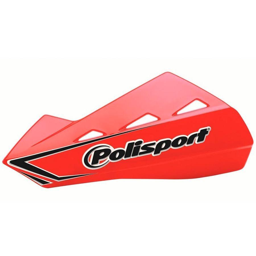 PARAMANOS CUBREMANETAS POLISPORT QWEST ALUMINIO ROJO    8304200049