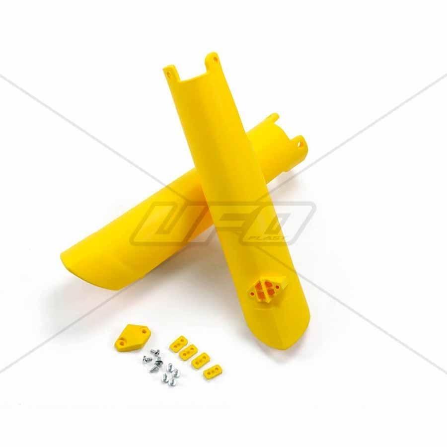 PROTECTORES HORQUILLA UFO HUSQVARNA AMARILLO FLUOR HU03361-DFLU   94430