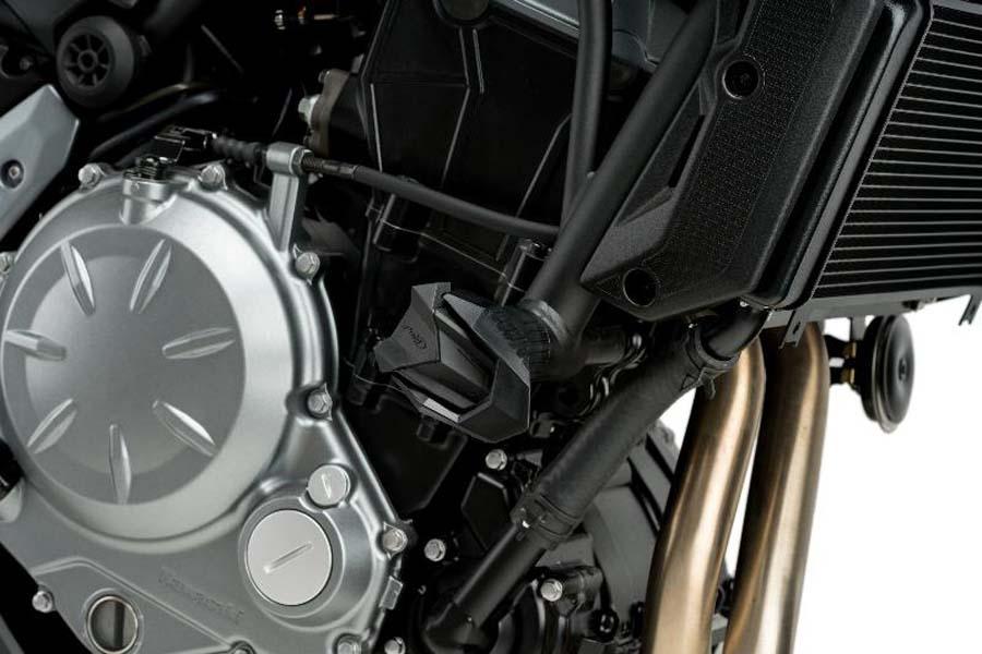 JUEGO GOMAS PROTECTOR DE MOTOR R19 C/NEGRO    3148N