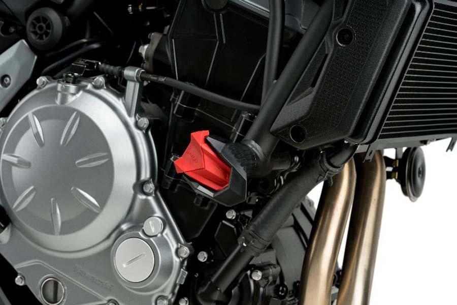 JUEGO GOMAS PROTECTOR DE MOTOR R19 C/ROJO    3148R
