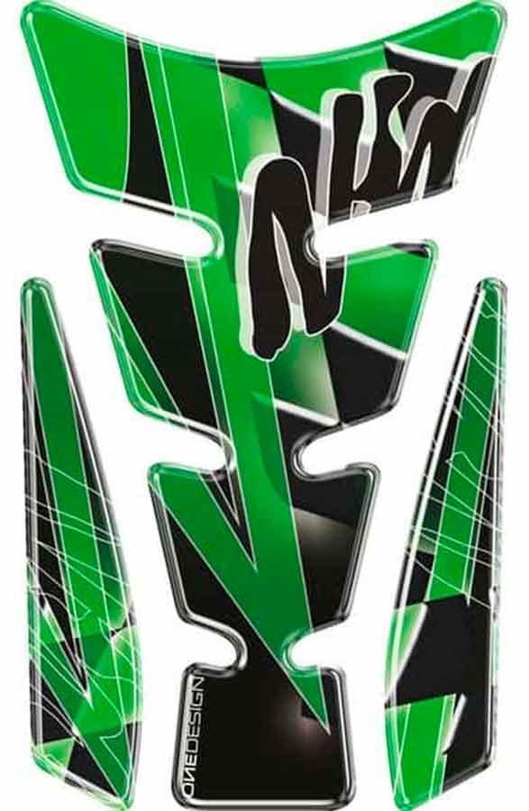 PROTECTOR DEPOSITO PUIG WINGS NINJA C/VERDE-NEGRO 4721V