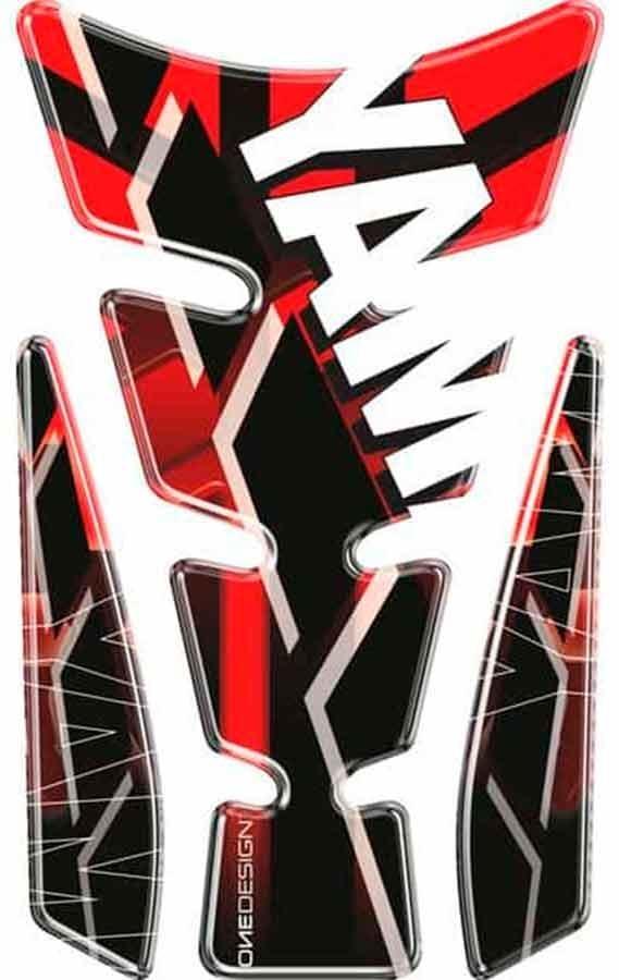 PROTECTOR DEPOSITO PUIG WINGS YAMAHA C/ROJO-NEGRO 4722R