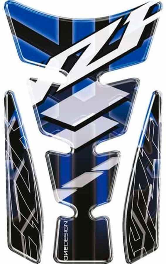 PROTECTOR DEPOSITO PUIG WINGS YZF C/AZUL-NEGRO 4723A