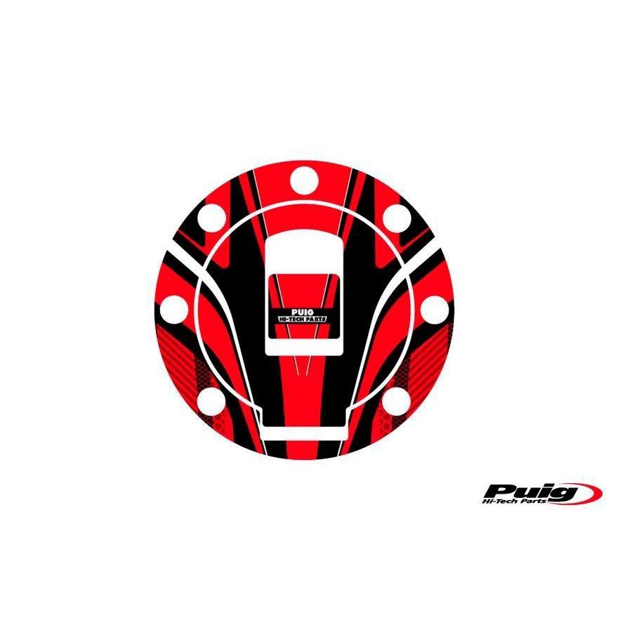 PROTECTOR TAPON MOD. RADICAL YAMAHA C/ROJO