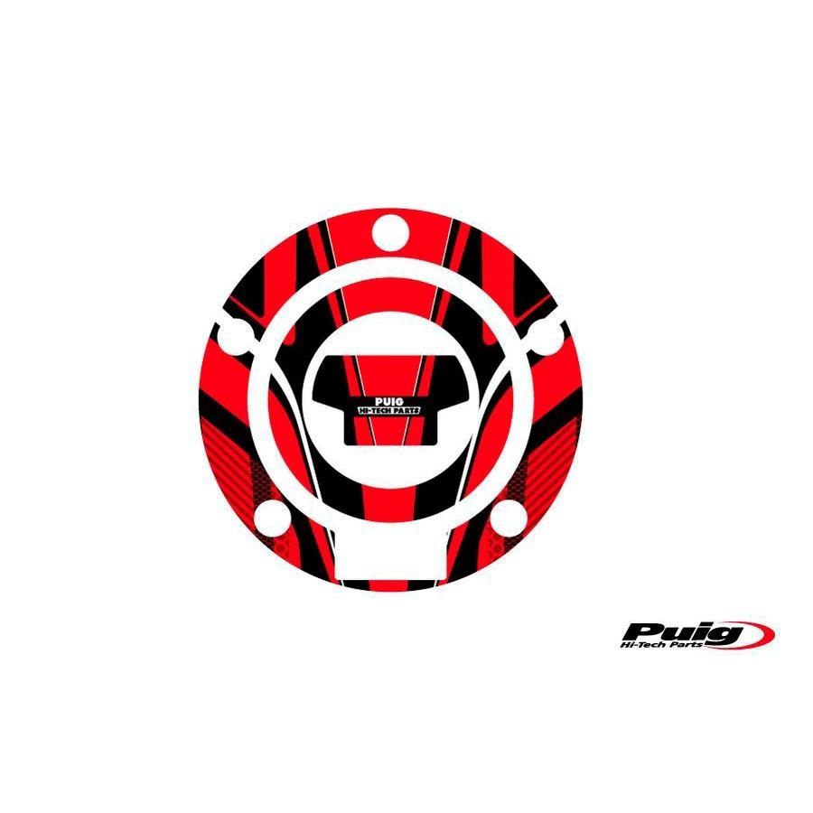 PROTECTOR TAPON MOD. RADICAL YAMAHA C/ROJO