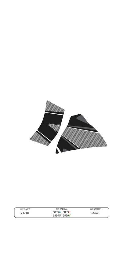 PROTECTOR TIJA PUIG KAWASAKI Z800 13-16' C/GRIS 6899U