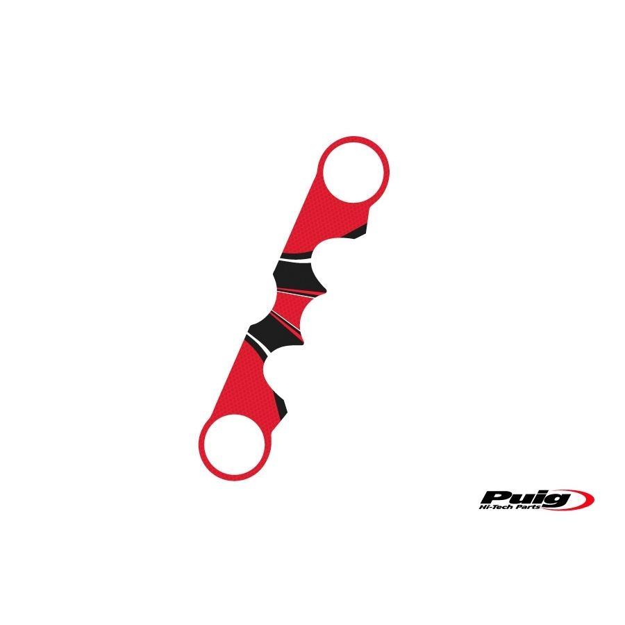 PROTECTOR TIJA PUIG SUZUKI GSX650F 08-17 C/ROJO 6917R