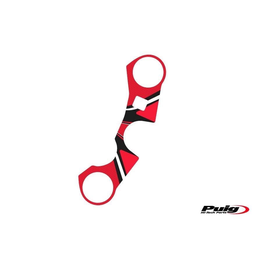 PROTECTOR TIJA PUIG SUZUKI GSXR600/750 06-17 C/ROJO 6938R