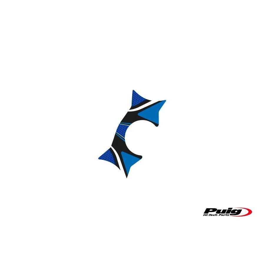 PROTECTOR TIJA PUIG KAWASAKI ZZR1400 06-15 C/AZUL 6943A