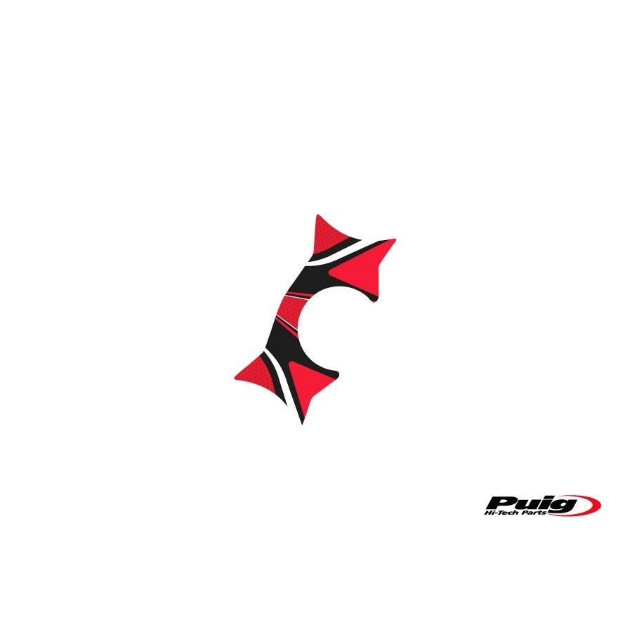 PROTECTOR TIJA PUIG KAWASAKI ZZR1400 06-15 C/ROJO 6943R