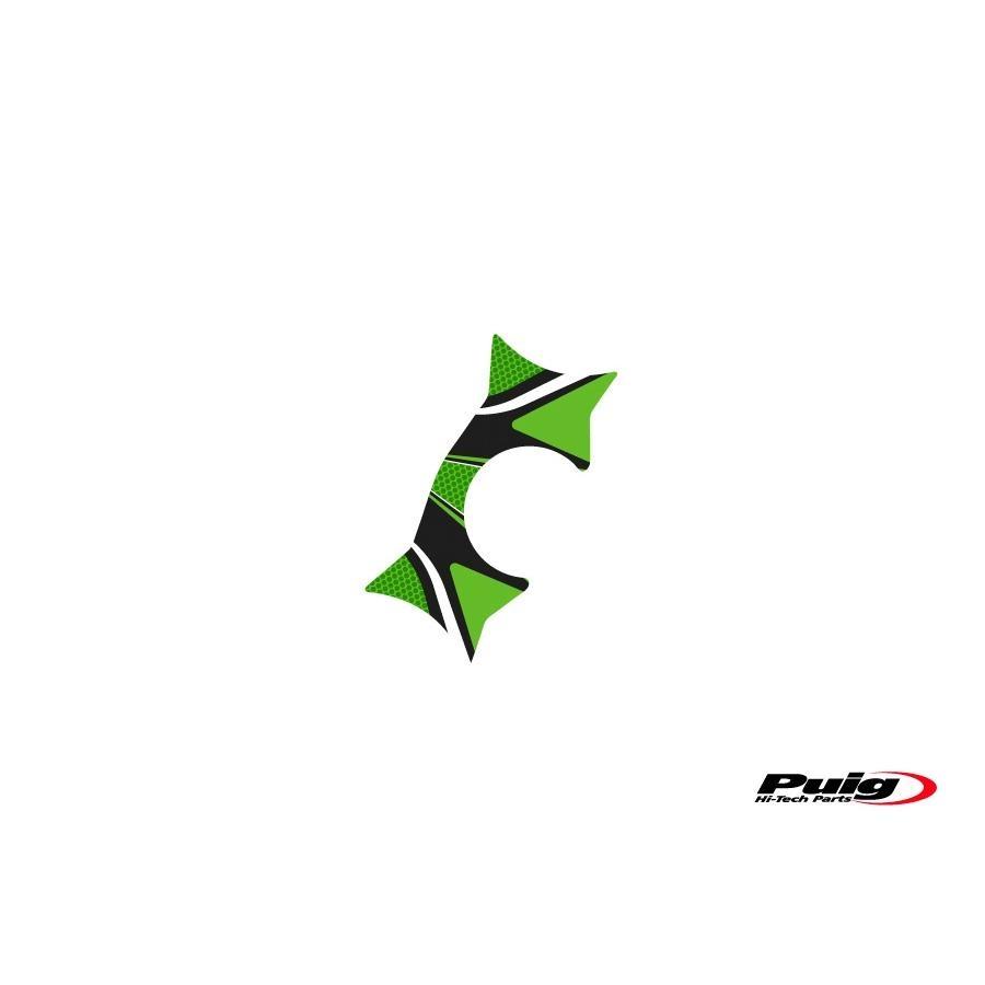 PROTECTOR TIJA PUIG KAWASAKI ZZR1400 06-15 C/VERDE 6943V