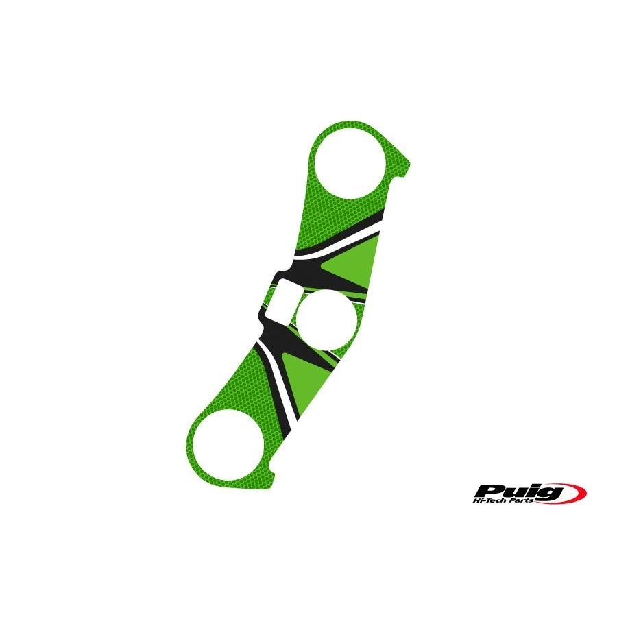 PROTECTOR TIJA PUIG KAWASAKI ZX6R 03-04 C/VERDE 6945V